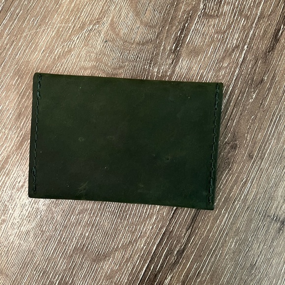 PLG Brushed Green Mini Envelope Wallet - Picture 2 of 4